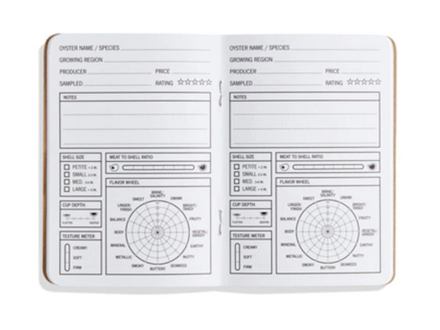 33 Oysters Tasting Booklet