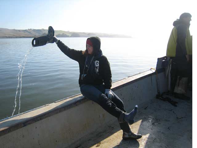 Brenna at Hog Island Oyster Co