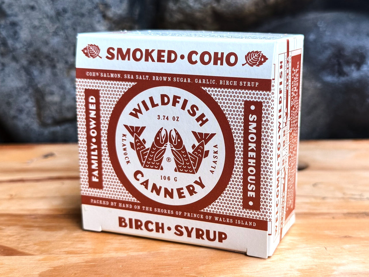 Smoked Coho Salmon in Birch Syrup | Wildfish Cannery