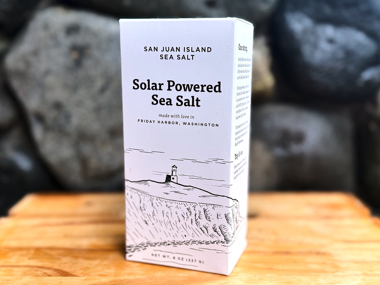Solar Powered Sea Salt | San Juan Island