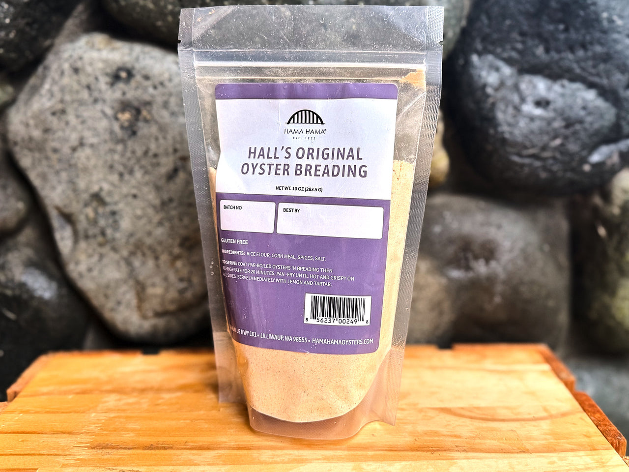 Hall's Original Oyster Breading | Hama Hama