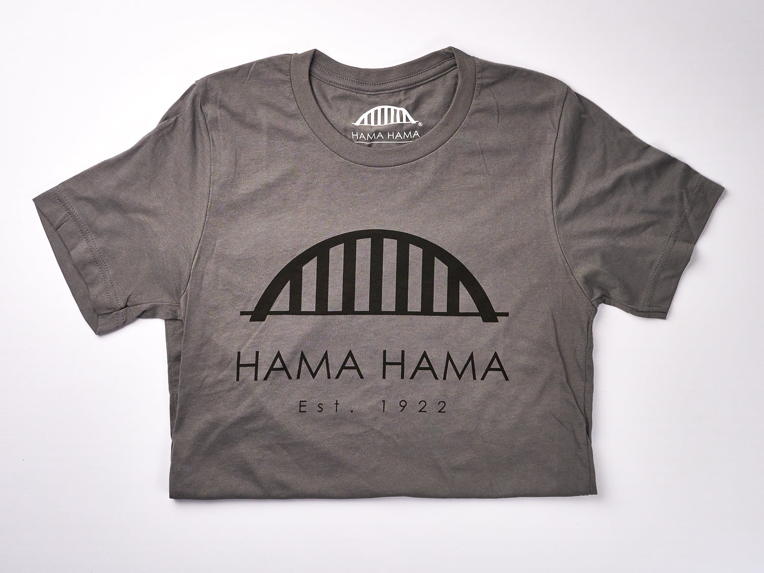 Asphalt Black Hama Hama Bridge Tee