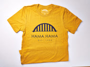 Mustard/Blue Hama Hama Bridge Tee